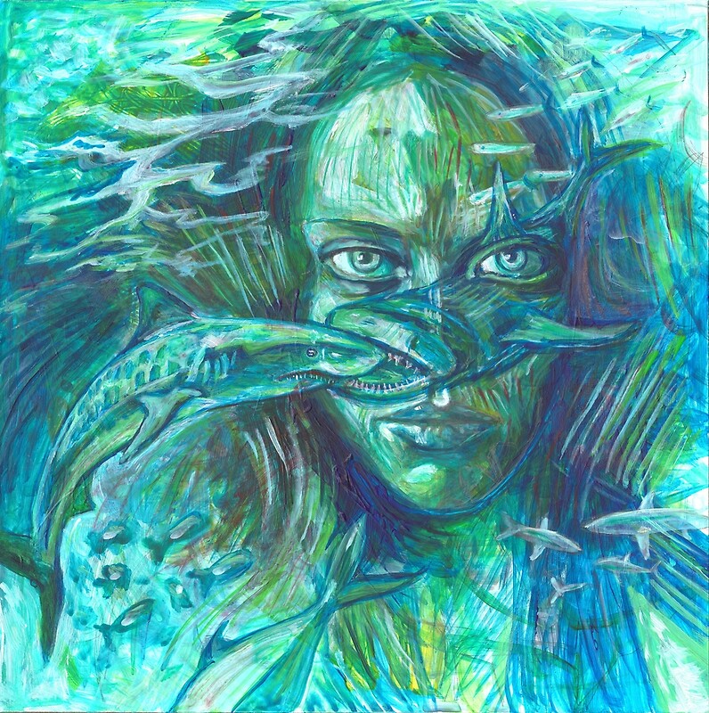  Shark Attack By Elizabeth D Angelo Redbubble