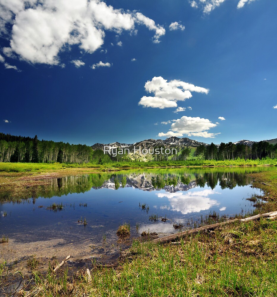 "Willow Heights Lake, Utah" by Ryan Houston Redbubble