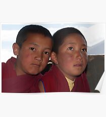 Young Monks from Ladakh Poster