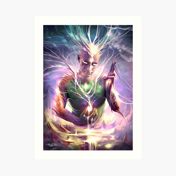Humanseed Act.3: Prana Art Print