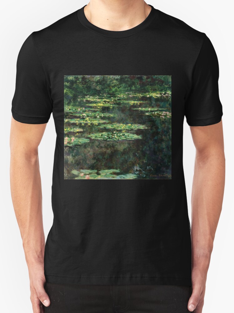 monet water lilies shirt