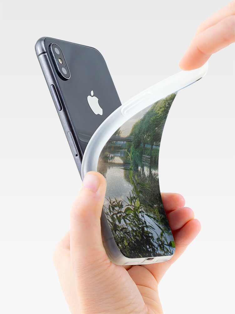 Alternate view of River Reflected Rays iPhone Case & Cover