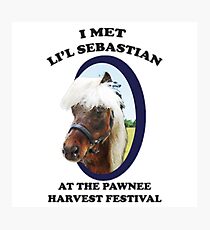 Lil Sebastian Photographic Print