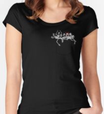 Camiseta entallada de cuello redondo Pocket messengers from Bloodborne