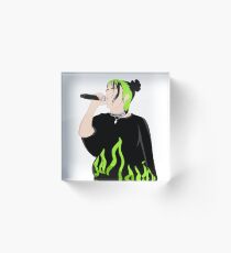 billie eilish Acrylic Block