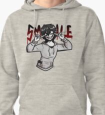 Jeff The Killer " SMILE" Pullover Hoodie