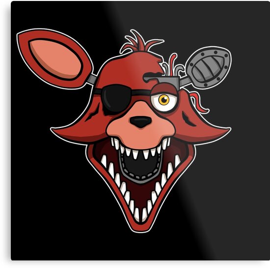 "Five Nights at Freddy's - FNAF 2 - Foxy" Metal Print by Kaiserin