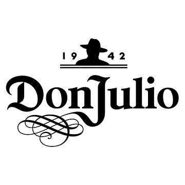 Don Julio 1942 Illuminated Silver Glitter Bottle 