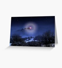 A Snow Story Greeting Card