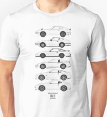 Nissan Fairlady Z Geschichte Unisex T-Shirt