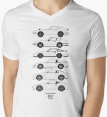 Nissan Fairlady Z History Men's V-Neck T-Shirt