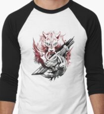 Final Fantasy Amano Homage Men's Baseball Âľ T-Shirt