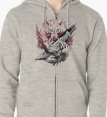 Final Fantasy Amano Homage Zipped Hoodie