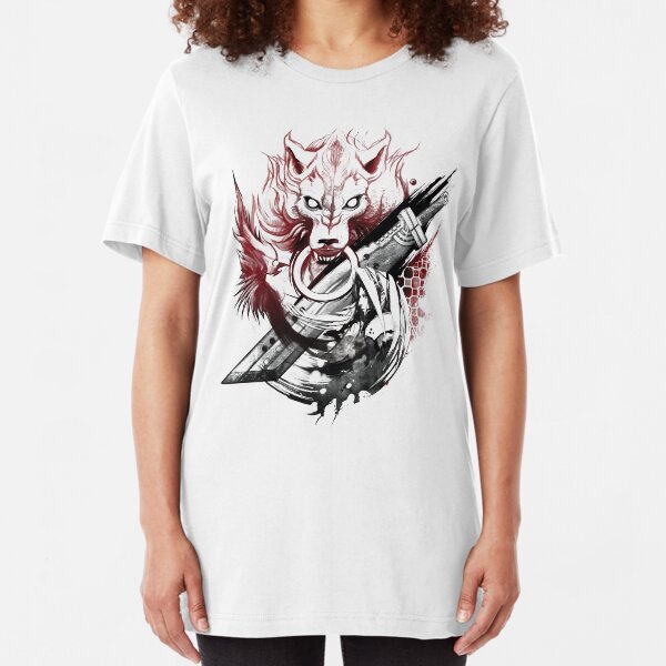 Final Fantasy Amano Homage Slim Fit T-Shirt