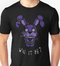 Five Nights at Freddy's - FNAF 4 - Nightmare Bonnie - Was It Me? Unisex T-Shirt