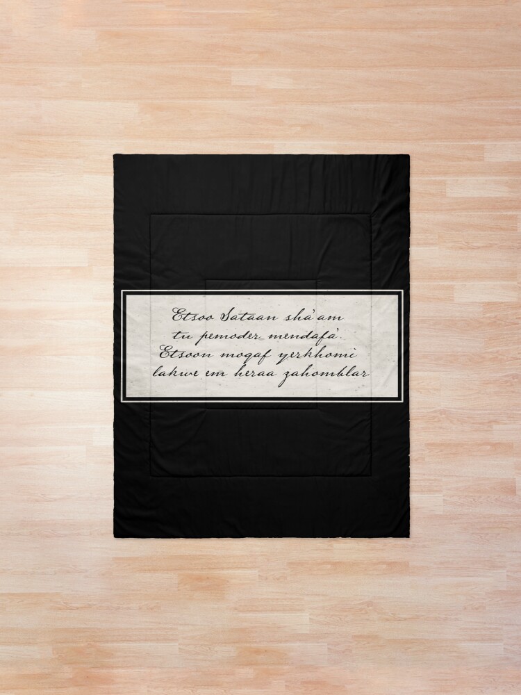 Alternate view of Penny Dreadful Verbis Diablo, House Protection Comforter