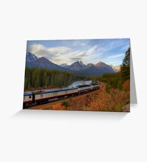 Rocky Mountaineer - Morant's Curve Greeting Card