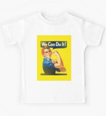 rosie the riveter Kids Tee
