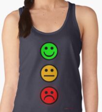 Smiley Traffic Lights - Green For Go Women's Tank Top