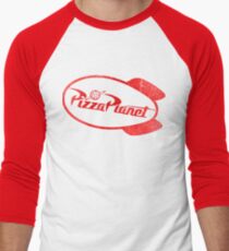 Camiseta ¾ bicolor para hombre Pizza Planet