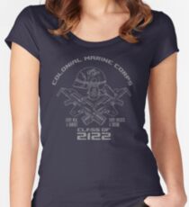 Class of 2122 (Navy) Women's Fitted Scoop T-Shirt