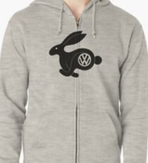 Rabbit Zipped Hoodie