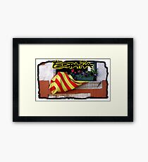 Espana Postcard Framed Print