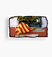 Espana Postcard Canvas Print