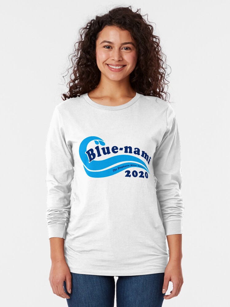 Alternate view of Blue-nami 2020 Long Sleeve T-Shirt