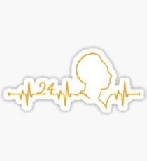 kobe bryant 24 never die Sticker