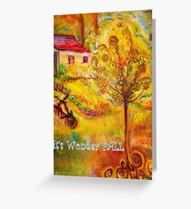 It's Wonder Fall Greeting Card