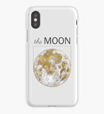Golden Moon iPhone Case