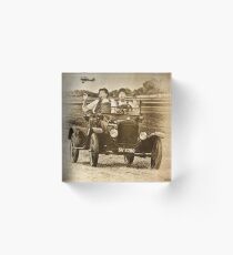 Not Likely Laurel and Hardly Hardy Acrylic Block