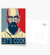 Walter White / Heisenberg - Lasst uns kochen Postkarten