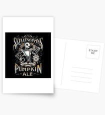 Skellingtons Pumpkin Royal Craft Ale Postcards
