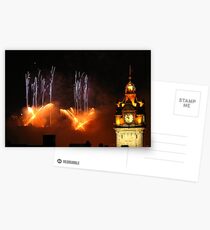 Edinburgh Festival Fireworks 2011 (V) Postcards