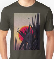 Red Heat (with Dragonflies) Unisex T-Shirt