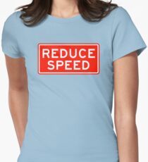 Reduce Speed Women's Fitted T-Shirt