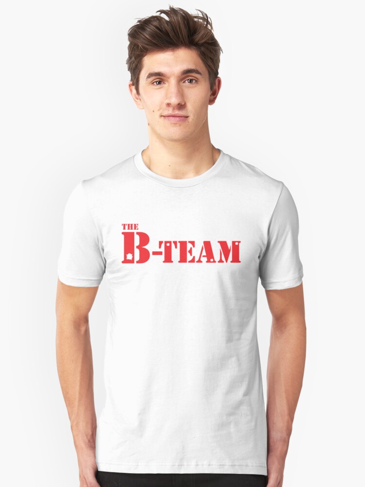 Vista alternativa de Camiseta ajustada El equipo B