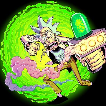 420 Rick and Morty Background