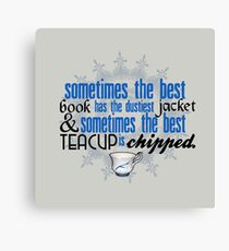 The best teacup. Canvas Print