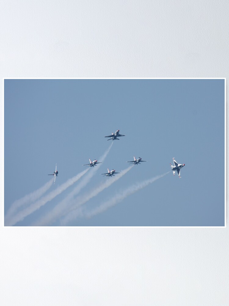 Alternate view of USAF Thunderbirds Poster