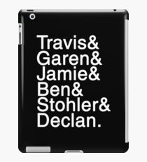 Chemistryverse Character Name List iPad Case/Skin