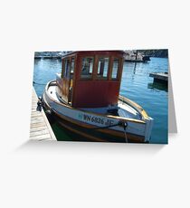 The Little Boat that Could Greeting Card