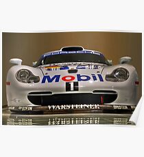 Porsche 911 GT1 Evo - Porsche Museum Poster