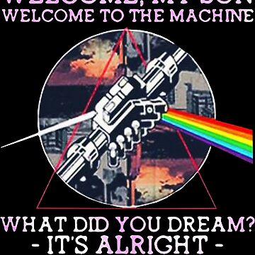 Pink Floyd Welcome To The Machine Sticker