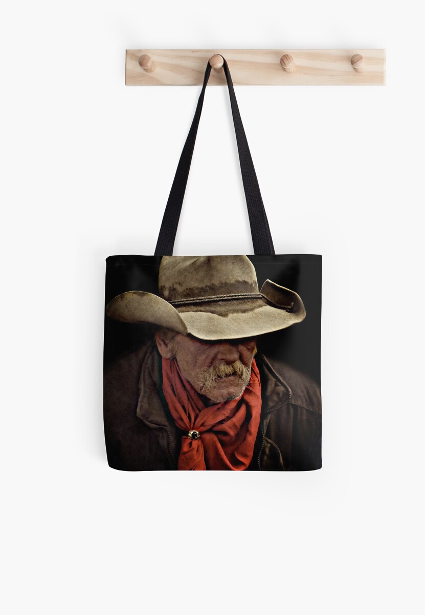 "Wrangler" Tote Bags by pmreed | Redbubble