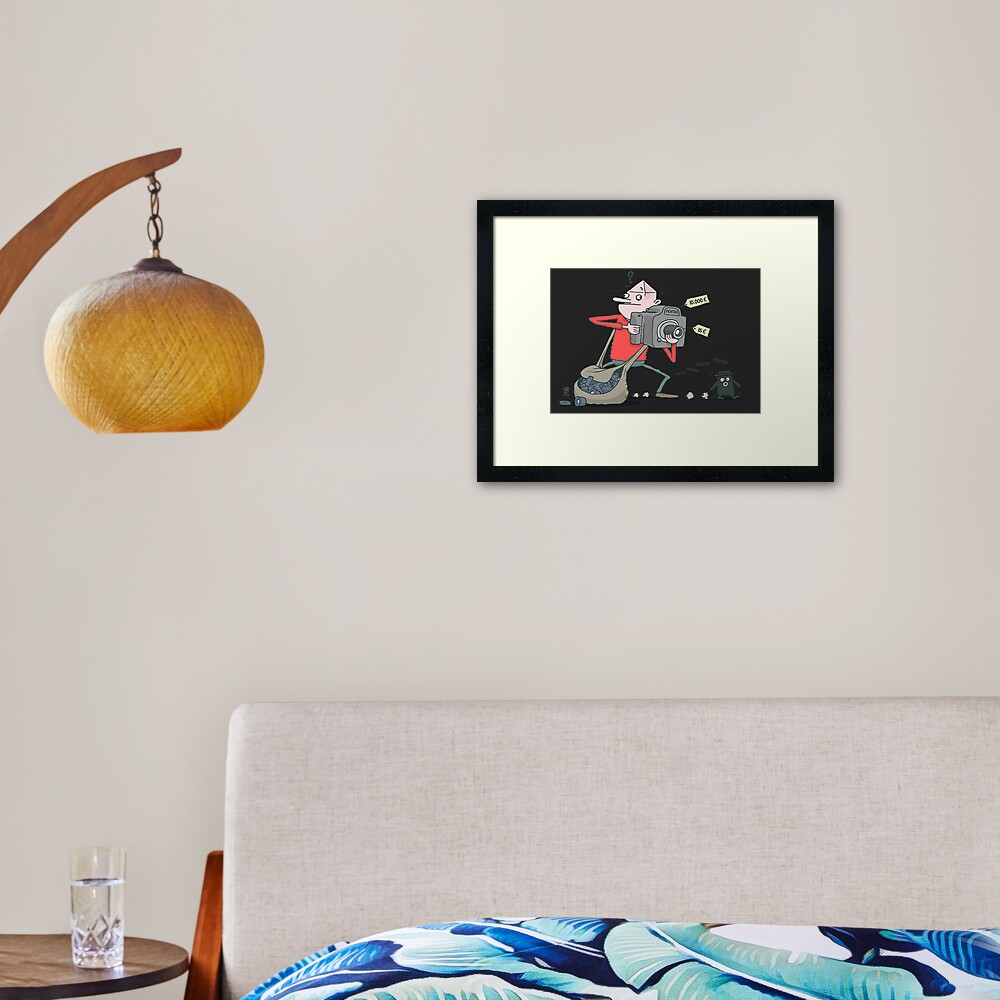 Pentaxian photographer Framed Art Print