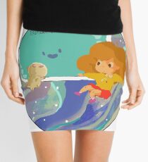 Floating by in Marble Space!-no lines Mini Skirt