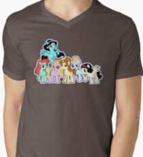 Ponified Princess Men's V-Neck T-Shirt